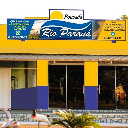 Pousada Rio Parana Presidente Epitácio Exteriör bild